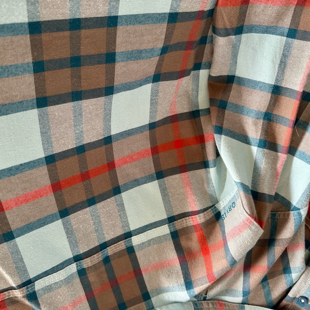 The Orvis Company Multicolor Plaid Shirt - Picture 2 of 3